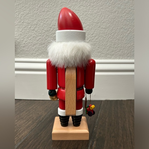 Seiffener Nubknackerhaus German Nutcracker Santa BellBox Christian Ulbricht READ - Picture 2 of 16